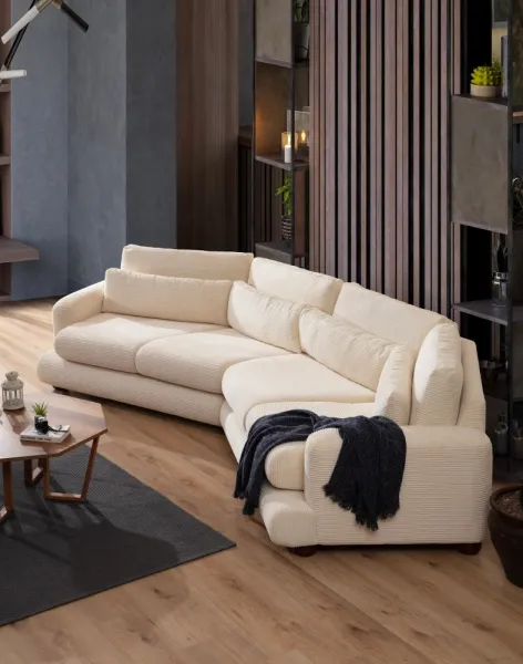 Štvormiestna pohovka River 4 Seater Right (L2-Xc Right) - Beige