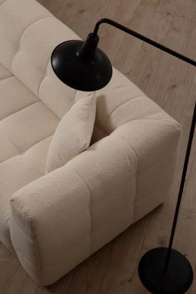 Rohová sedacia súprava / Rohová pohovka Cady 3 Seater Left - Beige