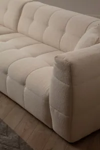 Rohová sedacia súprava / Rohová pohovka Cady 3 Seater Left - Beige