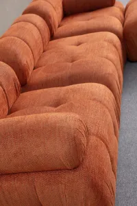Rohová sedacia súprava / Rohová pohovka Petite 3 - Orange