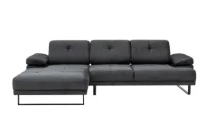 Rohová sedacia súprava / Rohová pohovka Mustang Small Left - Anthracite