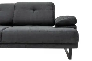 Rohová sedacia súprava / Rohová pohovka Mustang Small Left - Anthracite