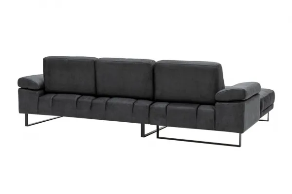 Rohová sedacia súprava / Rohová pohovka Mustang Small Left - Anthracite