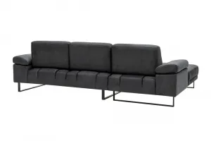 Rohová sedacia súprava / Rohová pohovka Mustang Small Left - Anthracite