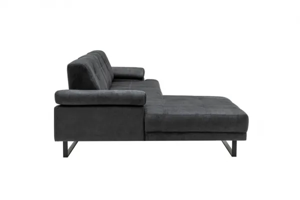 Rohová sedacia súprava / Rohová pohovka Mustang Small Left - Anthracite