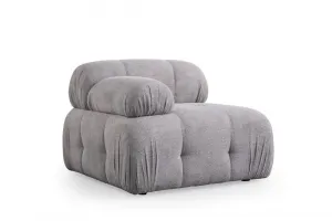 Rohová sedacia súprava / Rohová pohovka Petite 2 - Light Grey