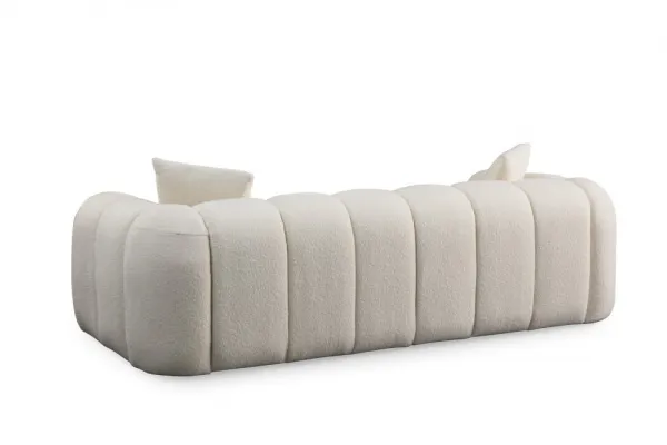 Trojmiestna pohovka Puffy 3 - White