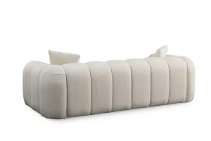 Trojmiestna pohovka Puffy 3 - White