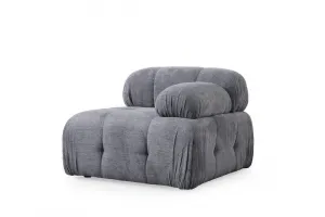 Rohová sedacia súprava / Rohová pohovka Petite 2 - Grey