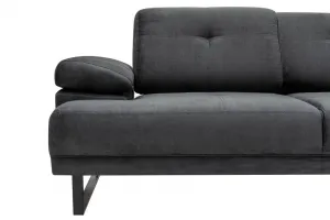 Rohová sedacia súprava / Rohová pohovka Mustang Small Right - Anthracite