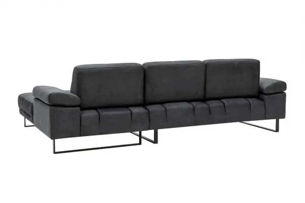Rohová sedacia súprava / Rohová pohovka Mustang Small Right - Anthracite