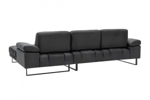 Rohová sedacia súprava / Rohová pohovka Mustang Small Right - Anthracite