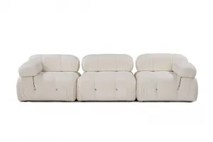 Trojmiestna pohovka Bubble 3 Seater ( L1-O1-1R) V2 - Bouclette