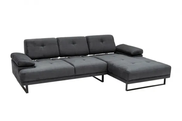 Rohová sedacia súprava / Rohová pohovka Mustang Small Right - Anthracite