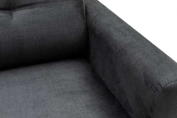 Rohová sedacia súprava / Rohová pohovka Mustang Small Left - Anthracite