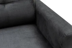 Rohová sedacia súprava / Rohová pohovka Mustang Small Left - Anthracite
