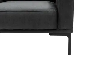 Rohová sedacia súprava / Rohová pohovka Mustang Small Left - Anthracite