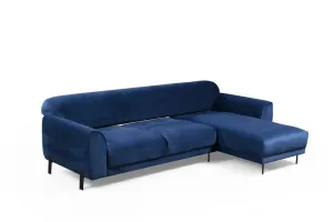 Rohová rozkladacia pohovka Image Corner Right ( L3-Chl ) - Navy Blue