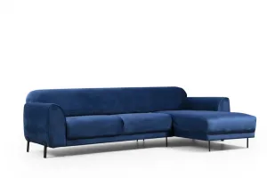 Rohová rozkladacia pohovka Image Corner Right ( L3-Chl ) - Navy Blue