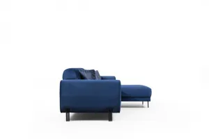 Rohová rozkladacia pohovka Image Corner Right ( L3-Chl ) - Navy Blue