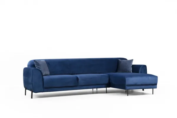 Rohová rozkladacia pohovka Image Corner Right ( L3-Chl ) - Navy Blue