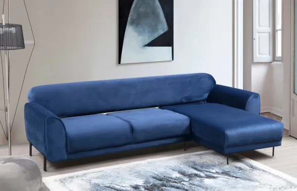 Rohová rozkladacia pohovka Image Corner Right ( L3-Chl ) - Navy Blue