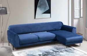 Rohová rozkladacia pohovka Image Corner Right ( L3-Chl ) - Navy Blue