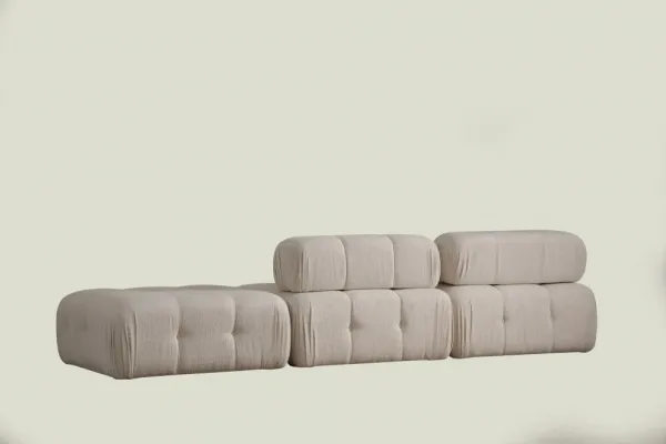 Hanah Home Modulová pohovka Doblo III 315 cm krémová