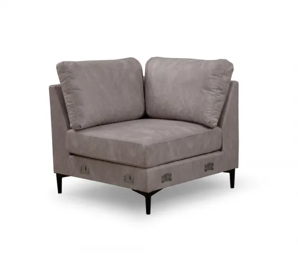 Rohová sedacia súprava / Rohová pohovka Porto Corner (EOT-C-02-CHL) - Beige
