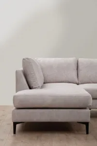 Rohová sedacia súprava / Rohová pohovka Porto Corner (EOT-C-02-CHL) - Beige