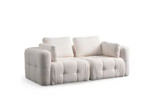 Dvojmiestna pohovka Amaris 2 Seater -White