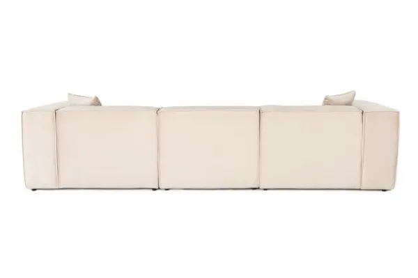 Trojmiestna pohovka Lora 3 Seater - Cream