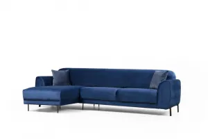 Rohová rozkladacia pohovka Image Corner Left ( Chl-3R ) - Navy Blue