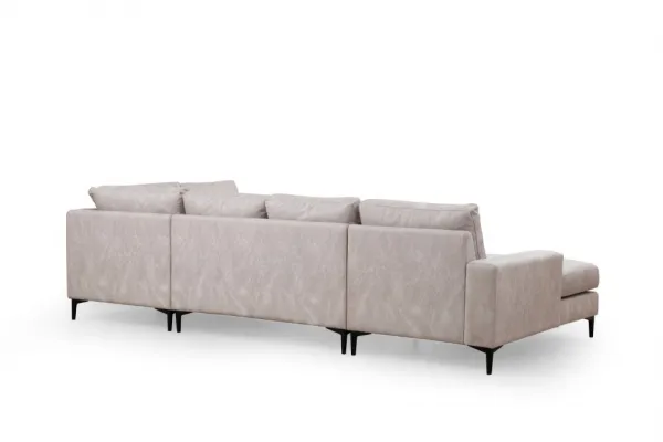 Rohová sedacia súprava / Rohová pohovka Porto Corner (CHL-02-C-EOT) - Beige