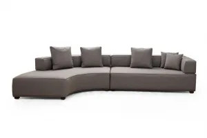 Rohová sedacia súprava / Rohová pohovka Gondol-1 (CHL-3R) - Grey