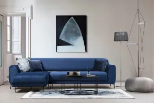 Rohová rozkladacia pohovka Image Corner Left ( Chl-3R ) - Navy Blue