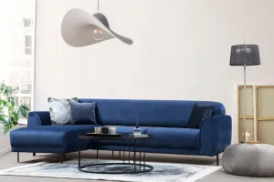 Rohová rozkladacia pohovka Image Corner Left ( Chl-3R ) - Navy Blue