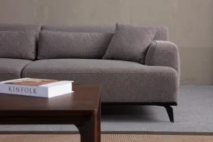 Dvojmiestna pohovka Jaguar 2 - Brown, Grey
