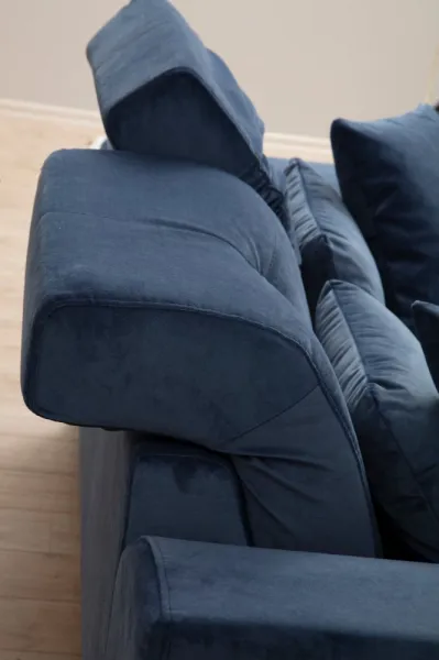 Dvojmiestna pohovka Frido - Navy Blue