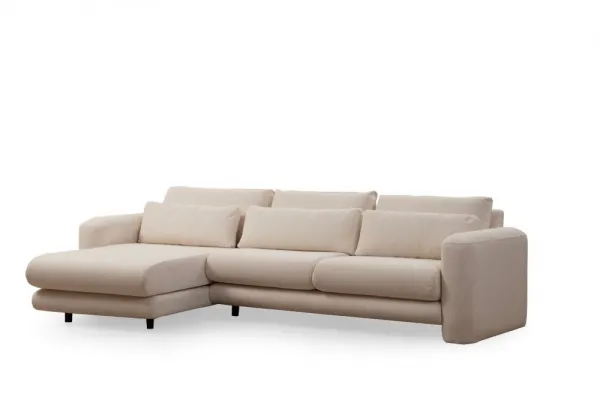 Rohová sedacia súprava / Rohová pohovka Lily Corner Left Cream