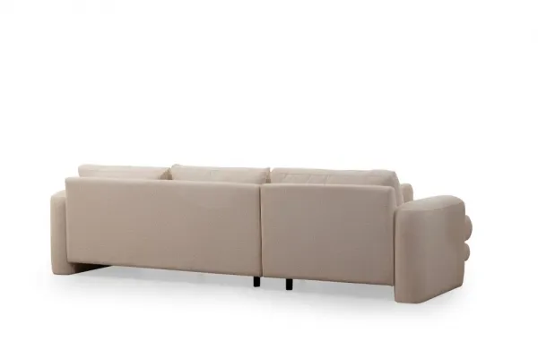 Rohová sedacia súprava / Rohová pohovka Lily Corner Left Cream