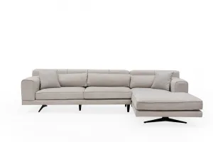 Rohová sedacia súprava / Rohová pohovka Jivago Corner Right (L2-Chl) - Beige