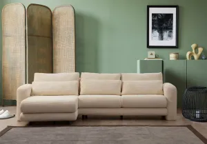 Rohová sedacia súprava / Rohová pohovka Lily Corner Left Beige