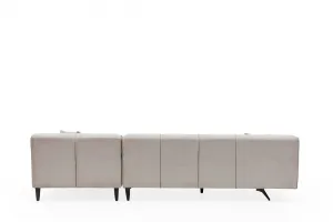 Rohová sedacia súprava / Rohová pohovka Jivago Corner Right (L2-Chl) - Beige