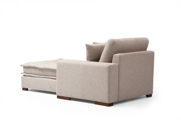 Rohová sedacia súprava / Rohová pohovka Lena Corner (L3-CHL) - Sand Beige