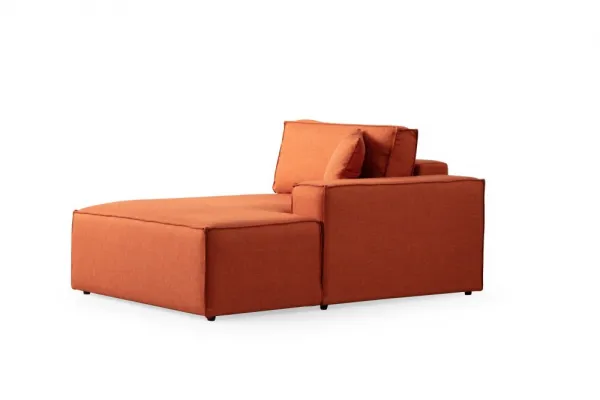 Rohová rozkladacia pohovka Pırlo Corner Right - Orange