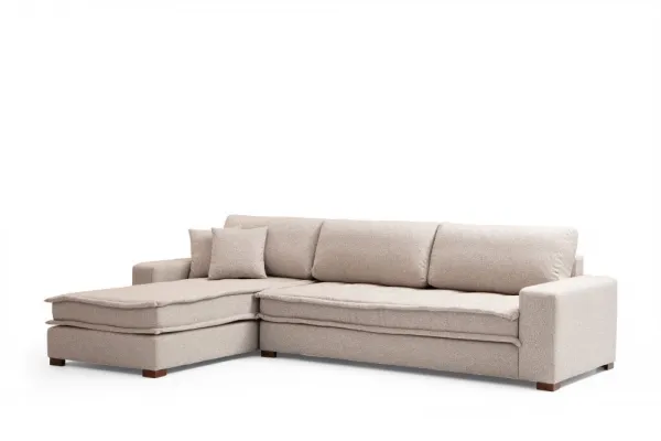 Rohová sedacia súprava / Rohová pohovka Lena Corner (CHL-3R) - Sand Beige
