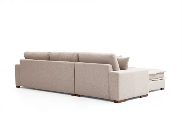 Rohová sedacia súprava / Rohová pohovka Lena Corner (CHL-3R) - Sand Beige