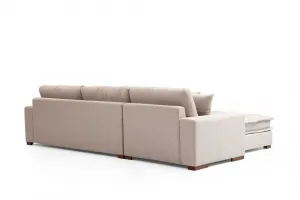 Rohová sedacia súprava / Rohová pohovka Lena Corner (CHL-3R) - Sand Beige