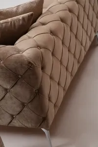 Štvormiestna pohovka Como - Dark Cream